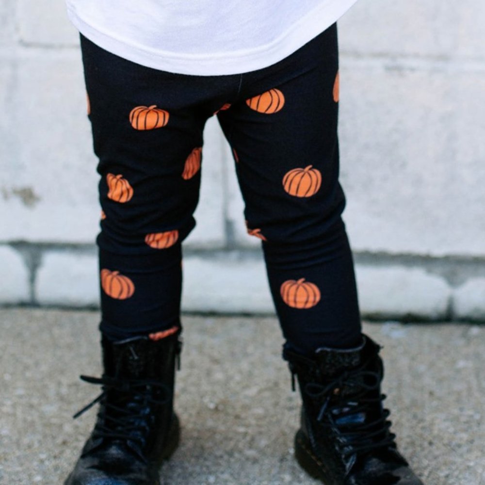 Black Pumpkin Leggings